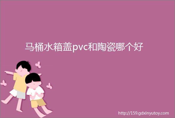 马桶水箱盖pvc和陶瓷哪个好